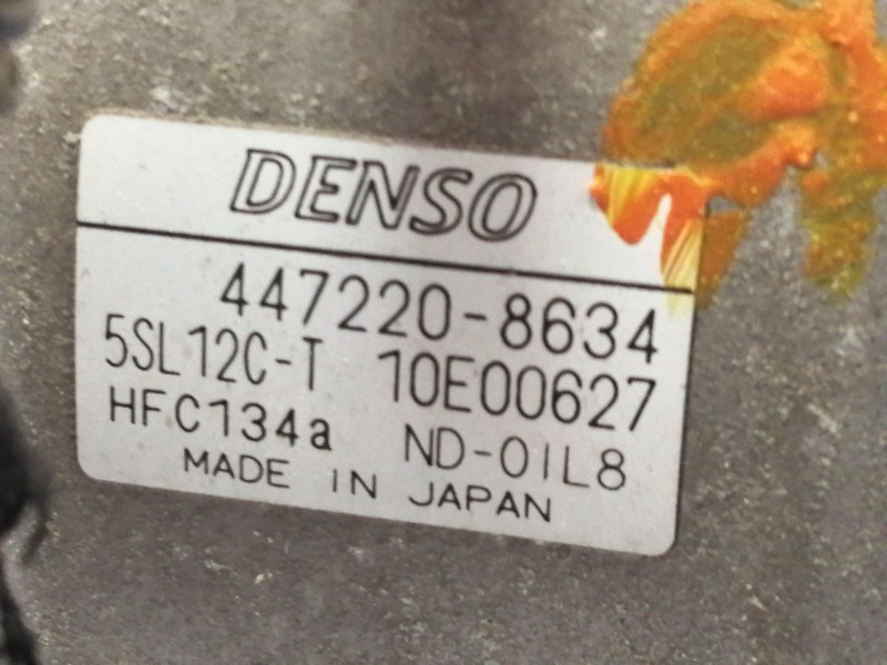 Recambio de compresor aire acondicionado para fiat stilo (192) 1.6 16v dynamic referencia OEM IAM 4472208634  