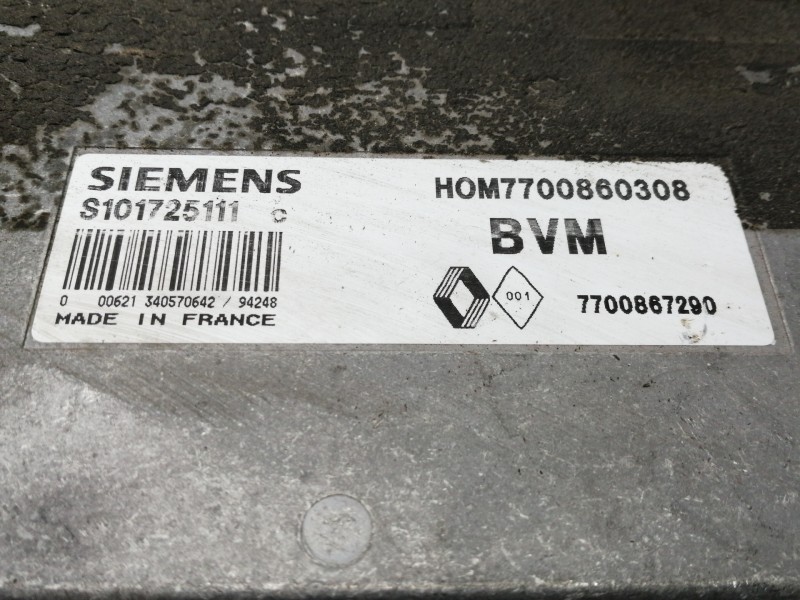Recambio de centralita motor uce para renault laguna (b56) 1.8 rn (b56b) referencia OEM IAM S101725111  