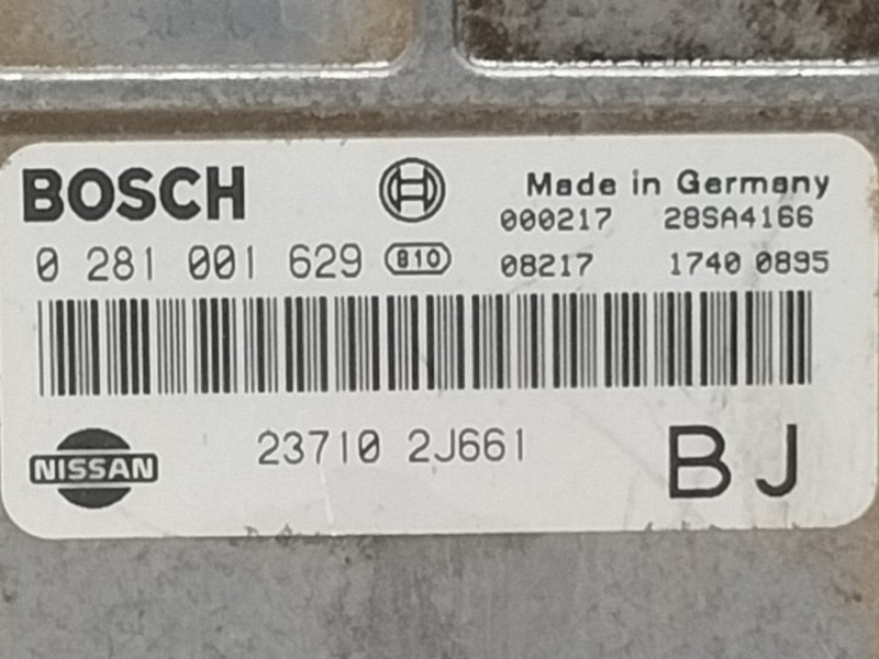 Recambio de centralita motor uce para nissan primera traveller(wp11e) slx referencia OEM IAM 0281001629  