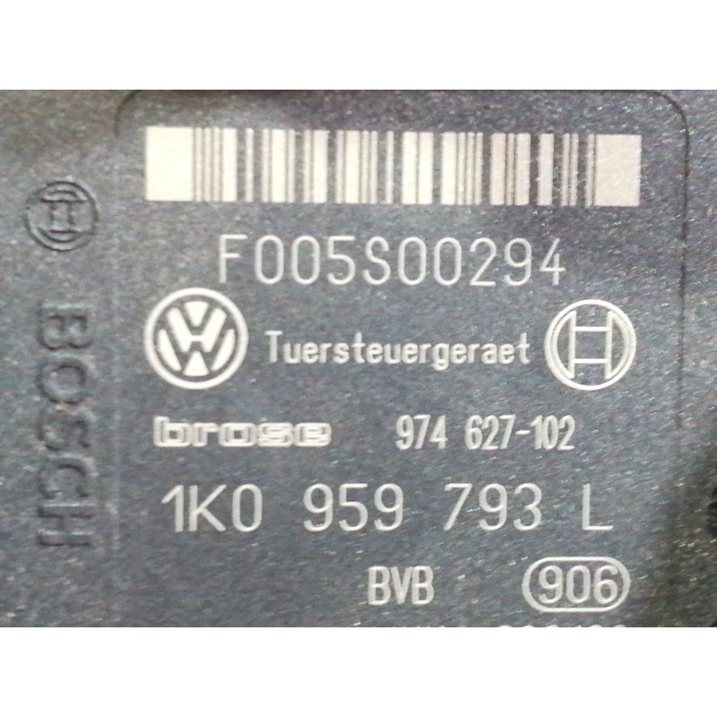 Recambio de motor elevalunas delantero izquierdo para seat leon (1p1) stylance / style referencia OEM IAM 1P0837401D  