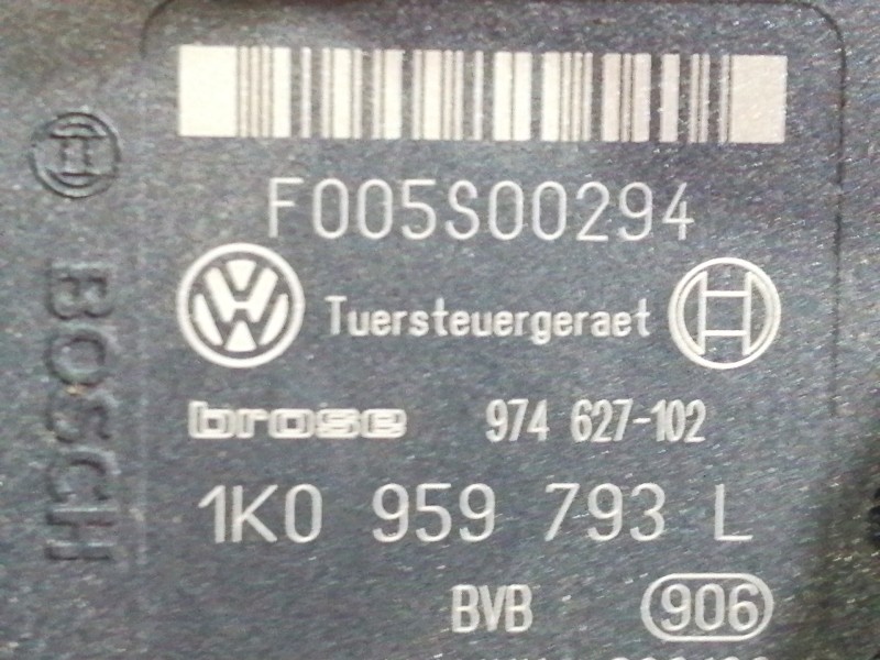 Recambio de motor elevalunas delantero izquierdo para seat leon (1p1) stylance / style referencia OEM IAM 1P0837401D  