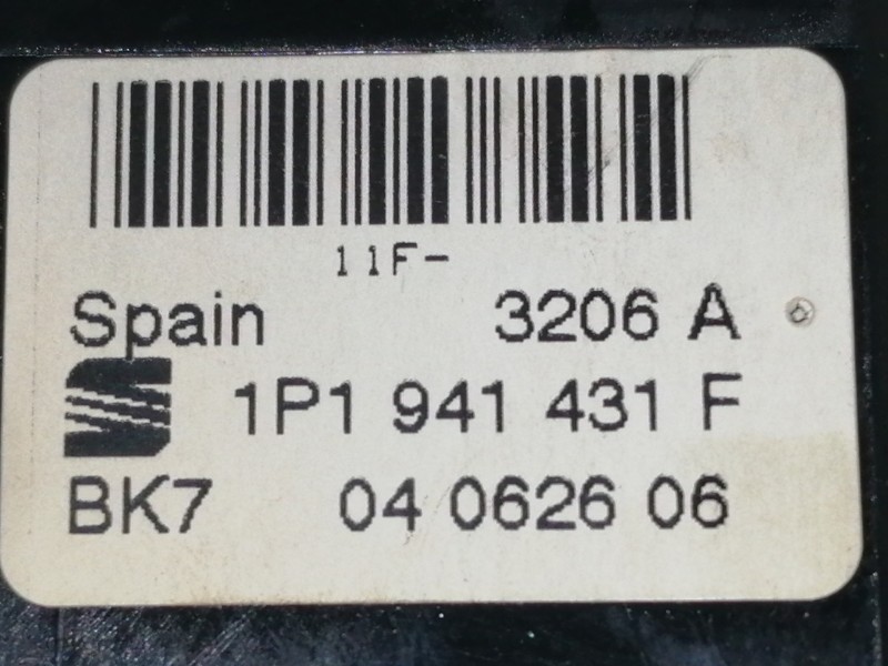Recambio de mando luces para seat leon (1p1) stylance / style referencia OEM IAM 1P1941431F  