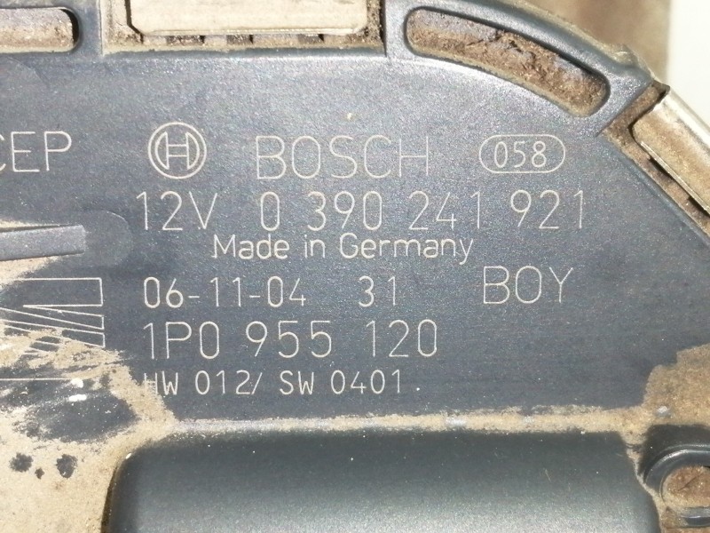 Recambio de motor limpia delantero para seat leon (1p1) stylance / style referencia OEM IAM 0390241921  