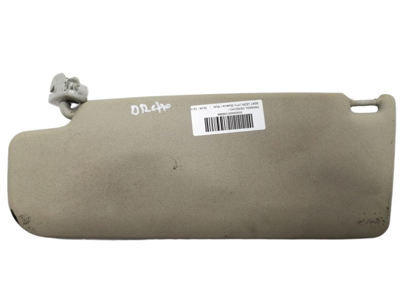 Recambio de parasol derecho para seat leon (1p1) stylance / style referencia OEM IAM 6Q0857552E  