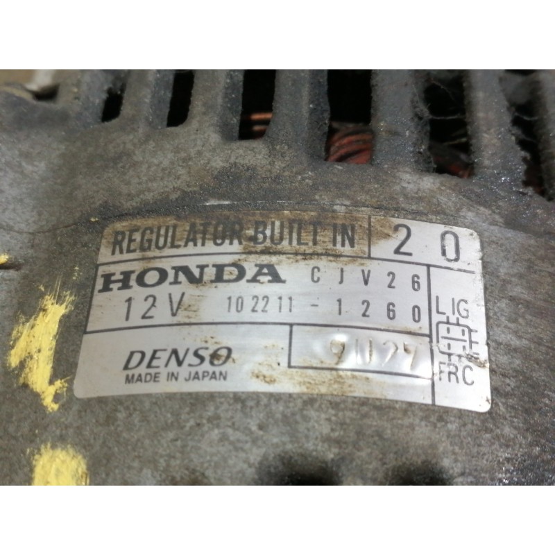 Recambio de alternador para honda cr-v (rd1/3) luxury (rd1) referencia OEM IAM 1022111260 CJV26 