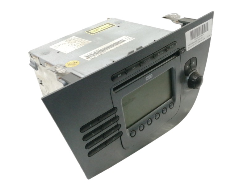 Recambio de sistema audio / radio cd para seat leon (1p1) stylance / style referencia OEM IAM 1P1035186BN87  