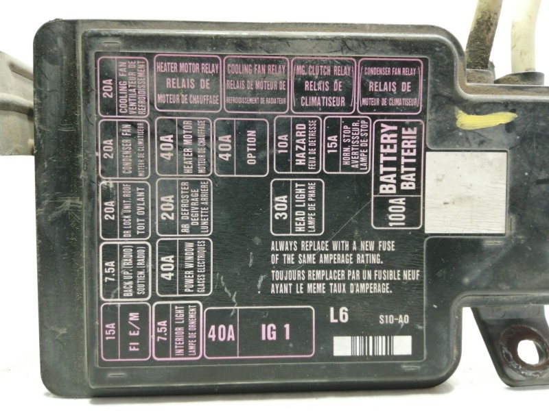 Recambio de caja reles / fusibles para honda cr-v (rd1/3) luxury (rd1) referencia OEM IAM   