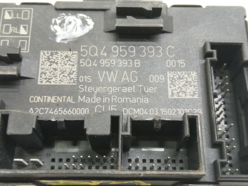Recambio de modulo electronico para volkswagen golf vii lim. (5g1) comfortline bluemotion referencia OEM IAM 5Q4959393C 5Q495939