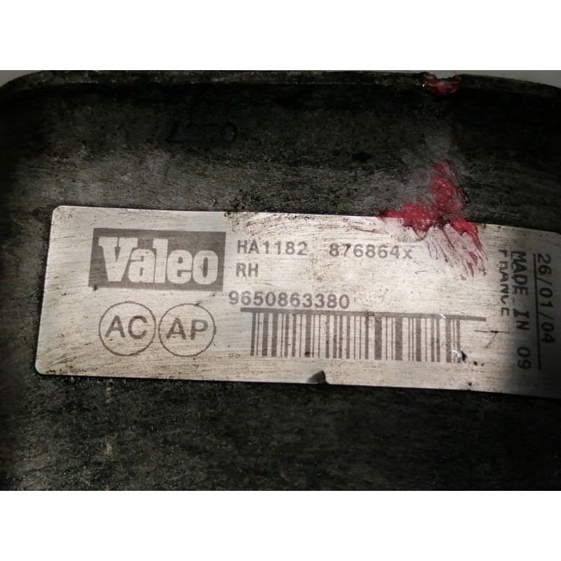 Recambio de enfriador aceite motor para peugeot 307 (s1) xt referencia OEM IAM 9650863380  