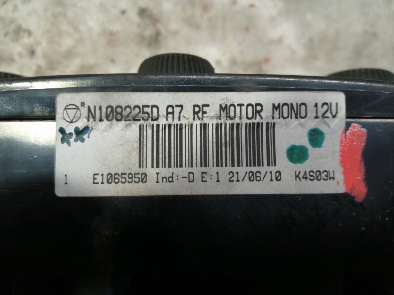 Recambio de mando calefaccion / aire acondicionado para peugeot 207 confort referencia OEM IAM N108225D E1065950 