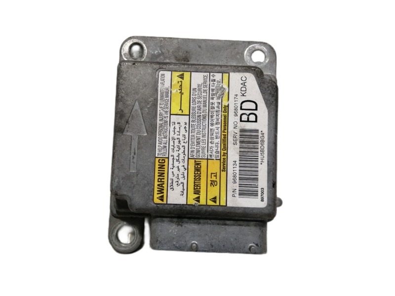 Recambio de centralita airbag para chevrolet matiz se referencia OEM IAM 96801134 96801174 897003 