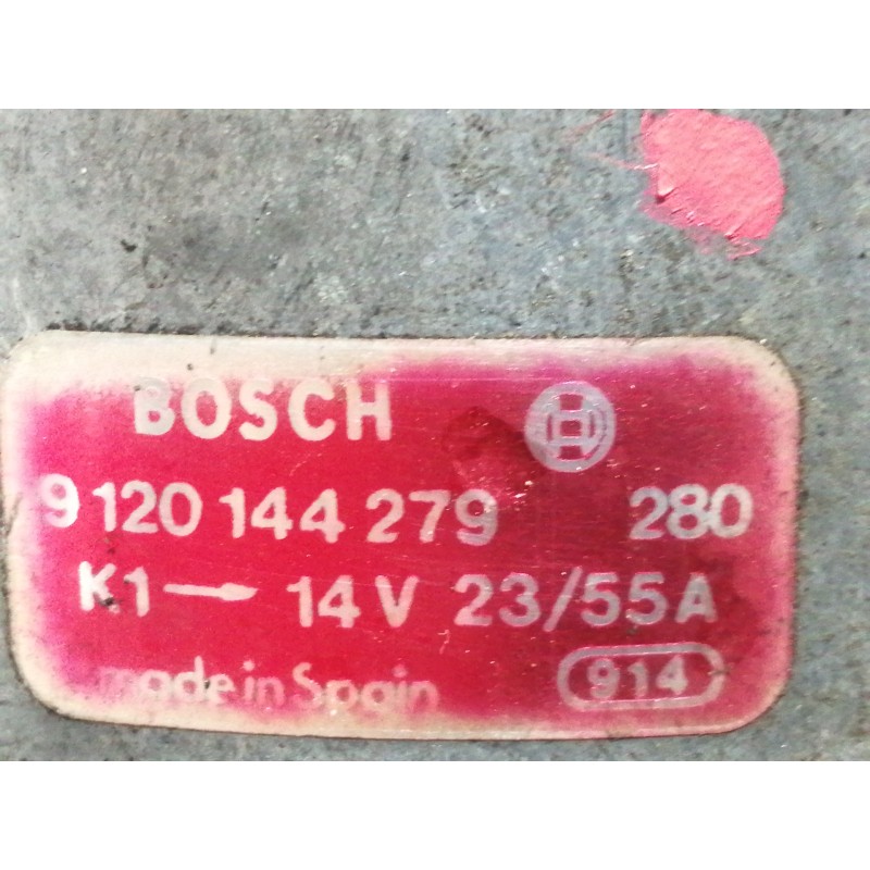 Recambio de alternador para seat ibiza glx referencia OEM IAM 9120144279  