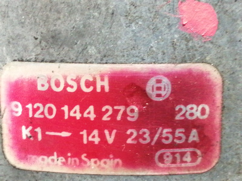 Recambio de alternador para seat ibiza glx referencia OEM IAM 9120144279  