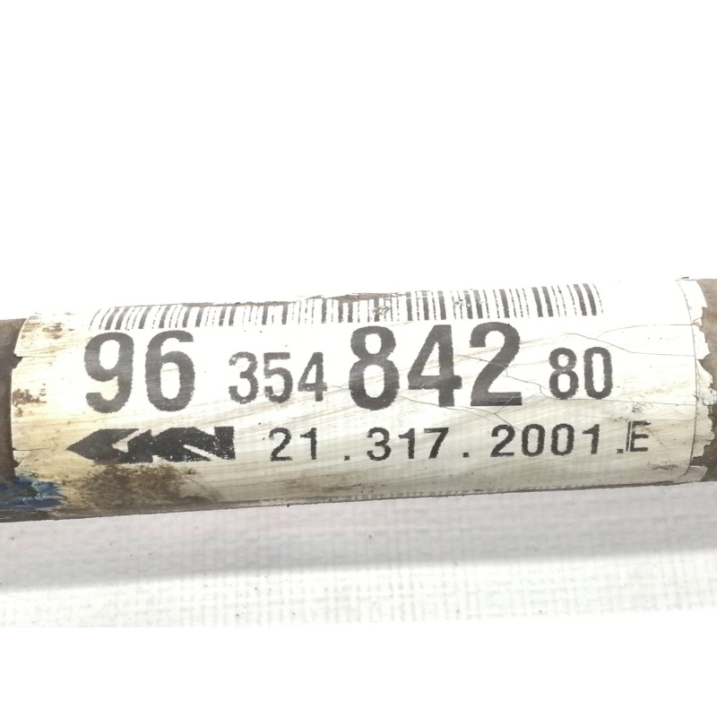 Recambio de transmision delantera izquierda para citroën saxo 1.1 sx referencia OEM IAM 9635484280  