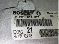 Recambio de centralita motor uce para citroën xsara berlina 2.0 hdi referencia OEM IAM 0281010871   2