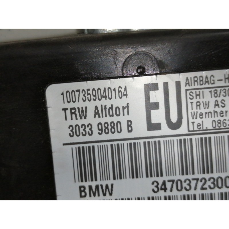 Recambio de airbag lateral delantero derecho para bmw serie 3 berlina (e46) 330xd referencia OEM IAM 30339880B  