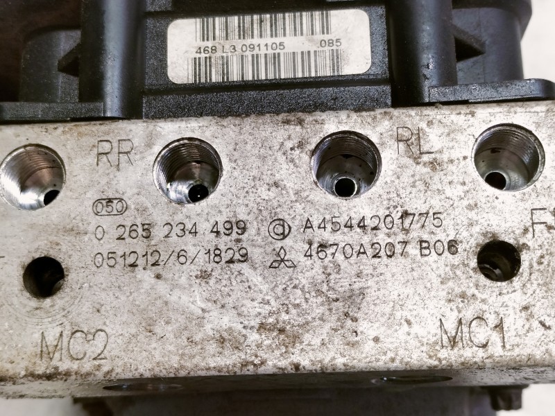 Recambio de abs para smart forfour básico (80kw) referencia OEM IAM 0265950588 0265234499 A4544201775 