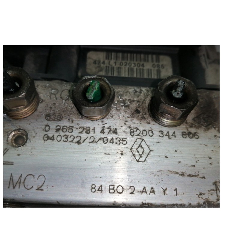 Recambio de abs para renault scenic ii confort authentique referencia OEM IAM 8200344606 0265281474 
