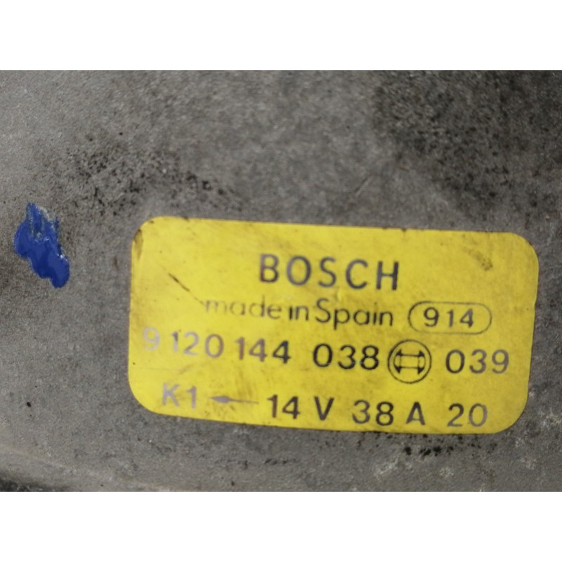 Recambio de alternador para renault 5 tl (2-ptas.) (r 1222/1227) referencia OEM IAM 9120144038  