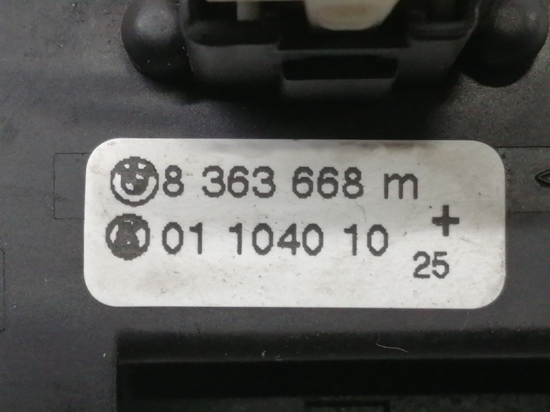 Recambio de mando intermitentes para bmw serie 3 berlina (e46) 320d referencia OEM IAM 8363668M 01104010 