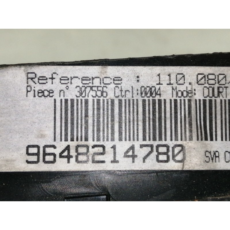 Recambio de cuadro instrumentos para peugeot 406 coupe (s1/s2) 2.2 hdi referencia OEM IAM 9648214780 9648214780 