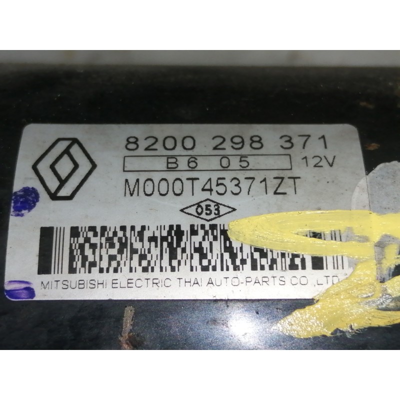 Recambio de motor arranque para renault clio iii confort dynamique referencia OEM IAM 8200298371 M000T4537ZT 
