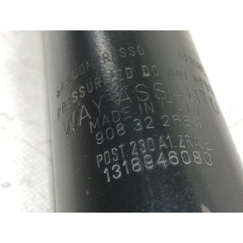 Recambio de amortiguador trasero izquierdo para peugeot boxer caja cerrada (rs2850)(230)(´02) 1400 td techo elevado referencia O