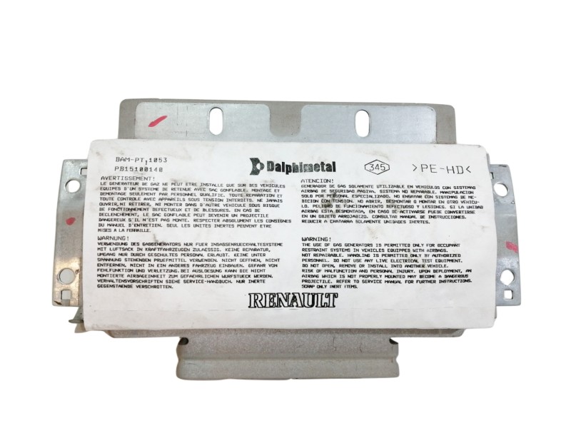 Recambio de airbag delantero derecho para renault clio iii confort dynamique referencia OEM IAM 8200303496G  