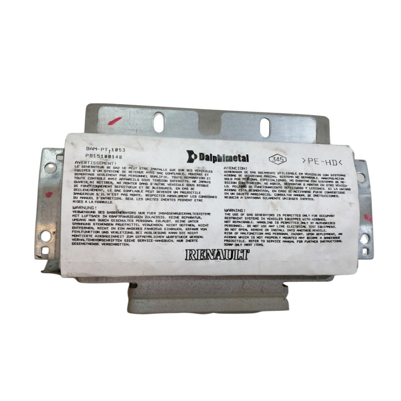 Recambio de airbag delantero derecho para renault clio iii confort dynamique referencia OEM IAM 8200303496G  