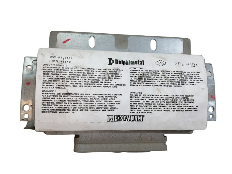 Recambio de airbag delantero derecho para renault clio iii confort dynamique referencia OEM IAM 8200303496G  