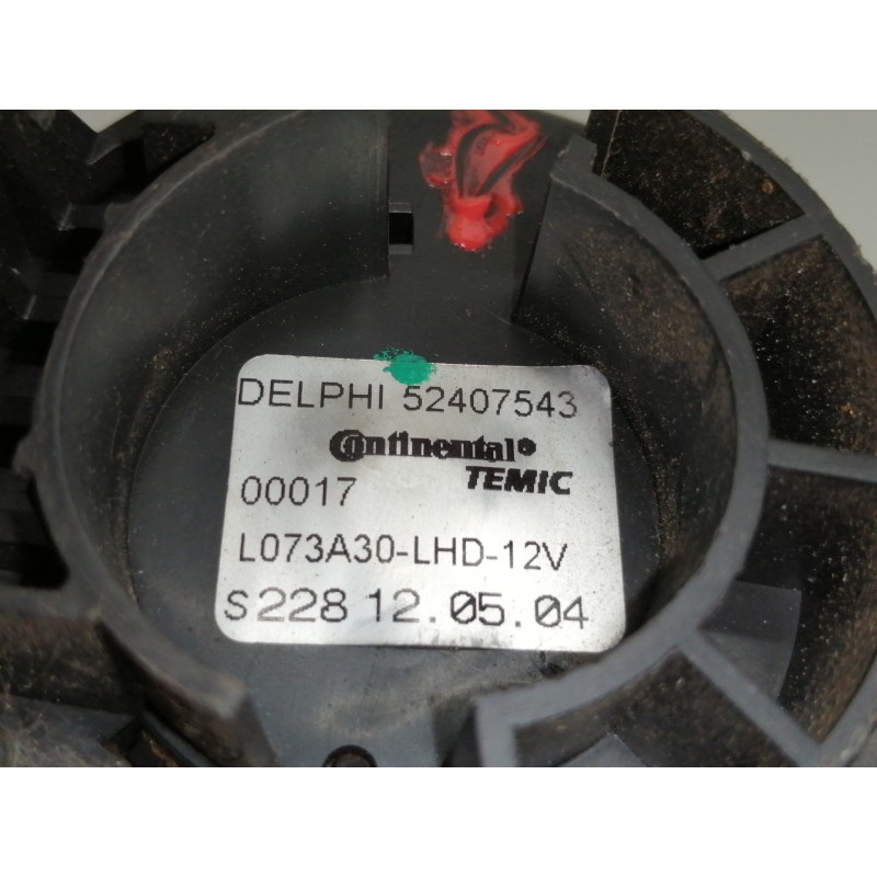 Recambio de motor calefaccion para opel astra h berlina elegance referencia OEM IAM 881060995  