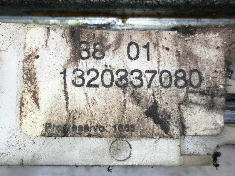 Recambio de elevalunas delantero derecho para peugeot boxer caja cerrada (rs2850)(230)(´02) 1400 td techo elevado referencia OEM