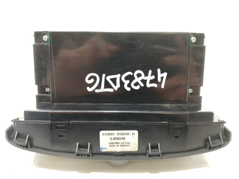 Recambio de mando calefaccion / aire acondicionado para toyota avensis berlina (t25) 2.0 d4-d executive sedán (4-ptas) referenci