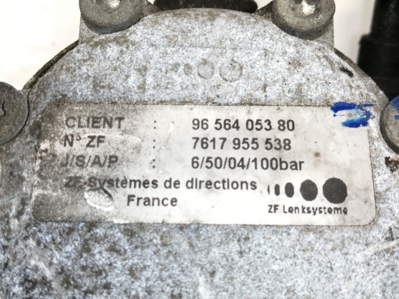Recambio de bomba direccion para citroën c5 berlina lx (e) referencia OEM IAM 9656405380  