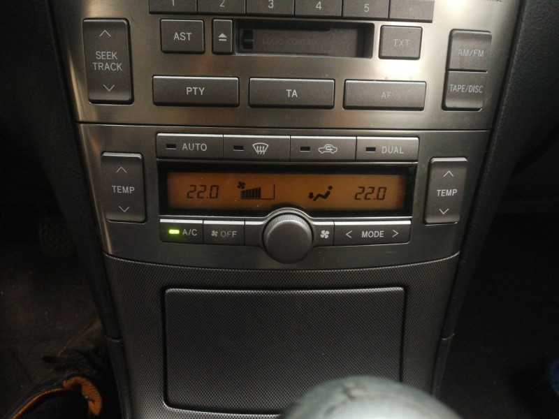 Recambio de mando calefaccion / aire acondicionado para toyota avensis berlina (t25) 2.0 d4-d executive sedán (4-ptas) referenci