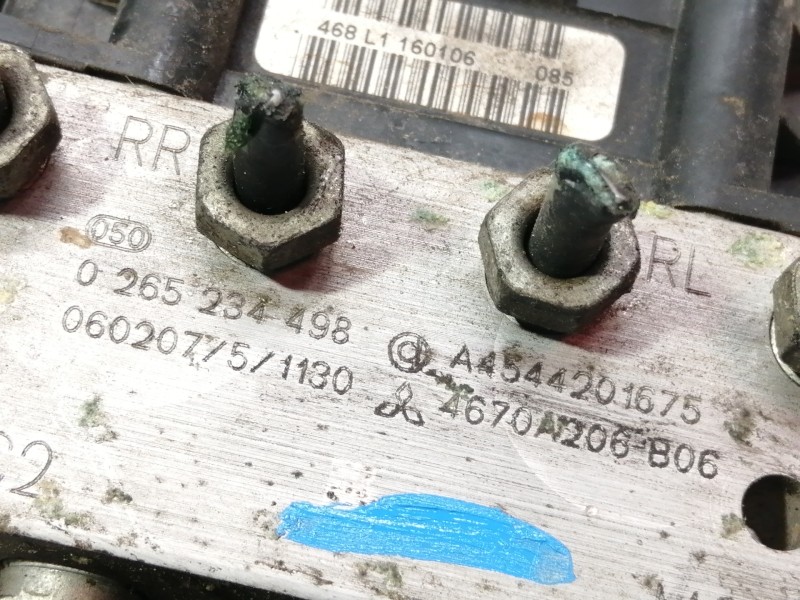 Recambio de abs para smart forfour cdi (70kw) referencia OEM IAM 0265234498 A4544201675 06020751130 / 4670A206B06