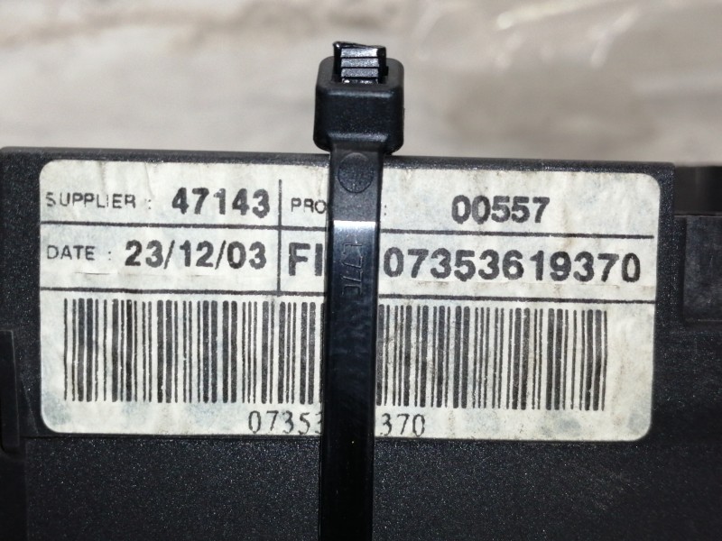 Recambio de mando multifuncion para fiat idea (135) 1.4 16v active (i+a) referencia OEM IAM 07353619370  
