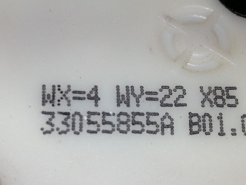 Recambio de cinturon seguridad trasero izquierdo para renault clio iii confort dynamique referencia OEM IAM 33055855A  