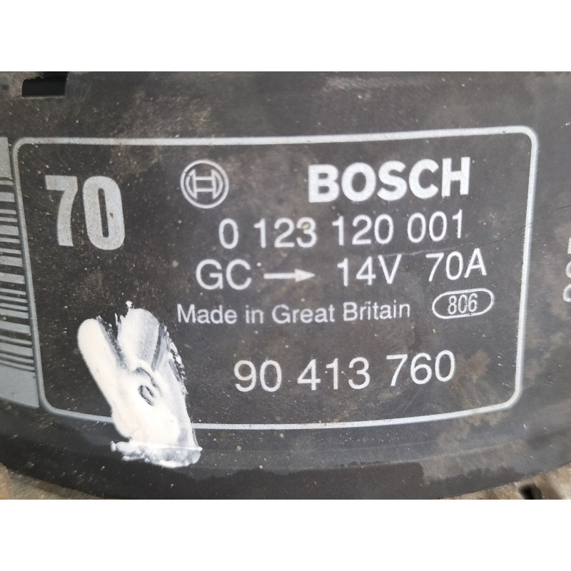 Recambio de alternador para opel corsa b gsi referencia OEM IAM 90413760  