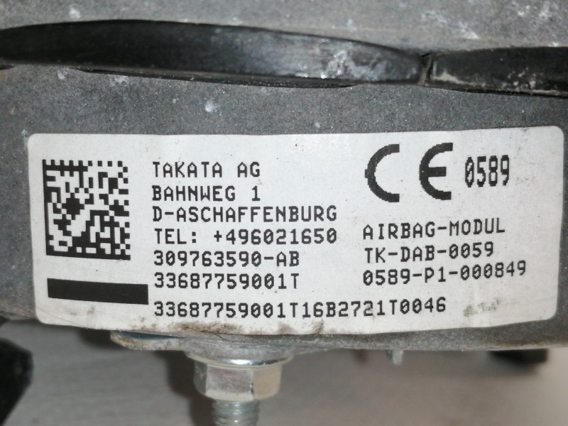 Recambio de airbag delantero izquierdo para bmw serie 3 berlina (e46) 320d referencia OEM IAM 309763590AB  