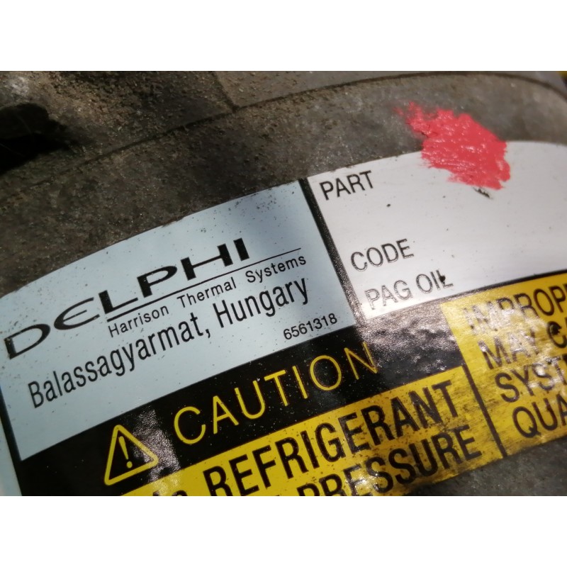 Recambio de compresor aire acondicionado para renault espace iv (jk0) authentique referencia OEM IAM 6561318  