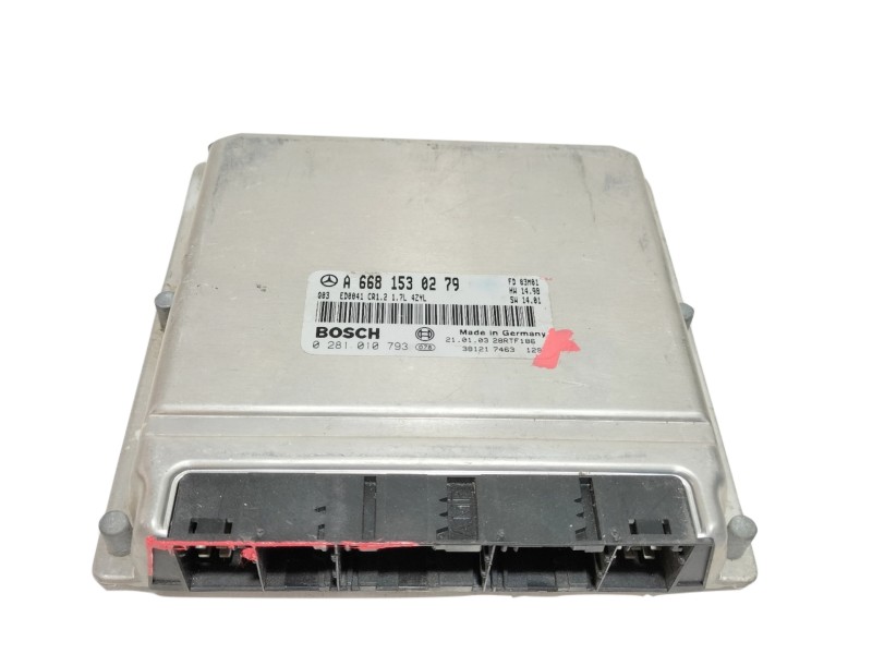 Recambio de centralita motor uce para mercedes-benz clase a (w168) 170 cdi (168.009) referencia OEM IAM A6681530279  