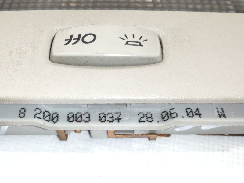Recambio de luz interior para renault espace iv (jk0) authentique referencia OEM IAM 8200003037  