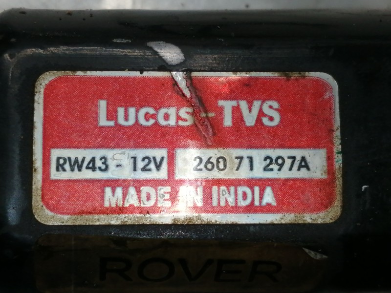Recambio de motor limpia trasero para tata indica mat6 / b-tl01 referencia OEM IAM 26071297A  