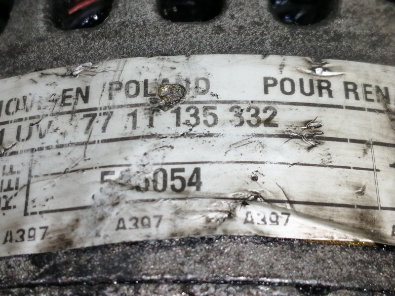 Recambio de alternador para nissan primera berlina (p12) line up referencia OEM IAM 7711135332  