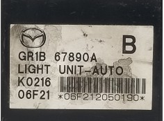 Recambio de centralita luces para mazda 3 lim. () luxury referencia OEM IAM GR1B67890A K021606F21  2