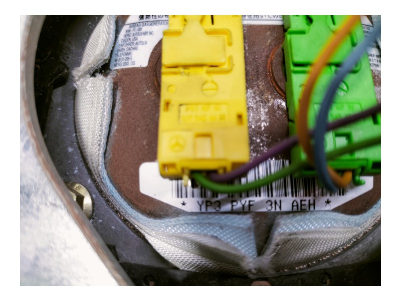 Recambio de airbag delantero izquierdo para mercedes-benz clase sl (w230) roadster 500 (230.475) referencia OEM IAM A2304600198 