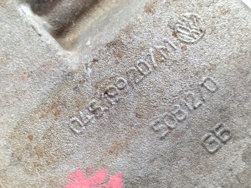 Recambio de soporte motor derecho para seat ibiza (6l1) reference referencia OEM IAM 045199207M  