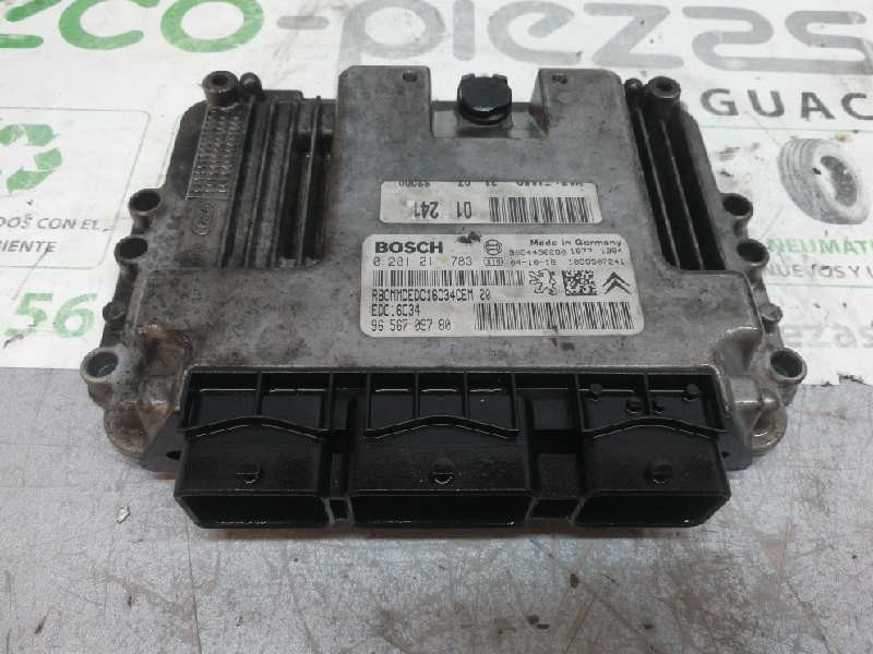 Recambio de centralita motor uce para peugeot 206 berlina x-line referencia OEM IAM 0281011783 9656709780 