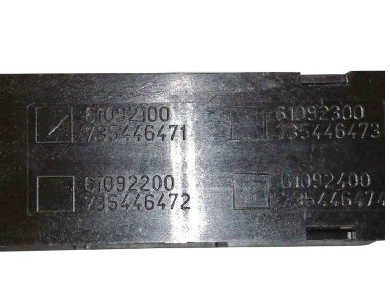 Recambio de warning para fiat punto berlina (188) 1.3 jtd cat referencia OEM IAM 61092100  